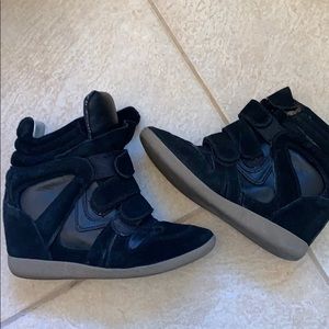 Steve Madden wedge sneaker shoes